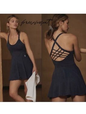 XS/S FP Movement good karma dress black